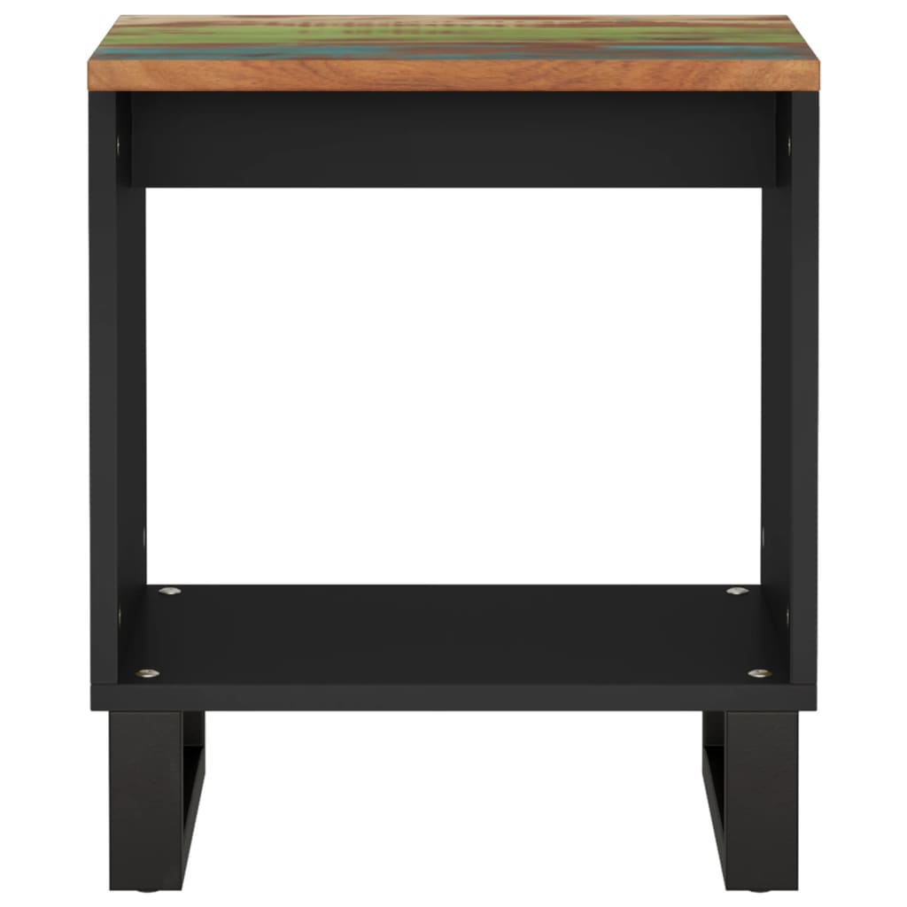 vidaXL Salontafel 40x31x46 cm massief gerecycled hout en bewerkt hout