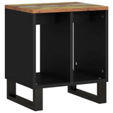 vidaXL Side table 40x31x46 cm solid mango wood and engineered wood