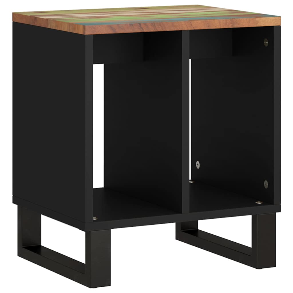 vidaXL Side table 40x31x46 cm solid mango wood and engineered wood