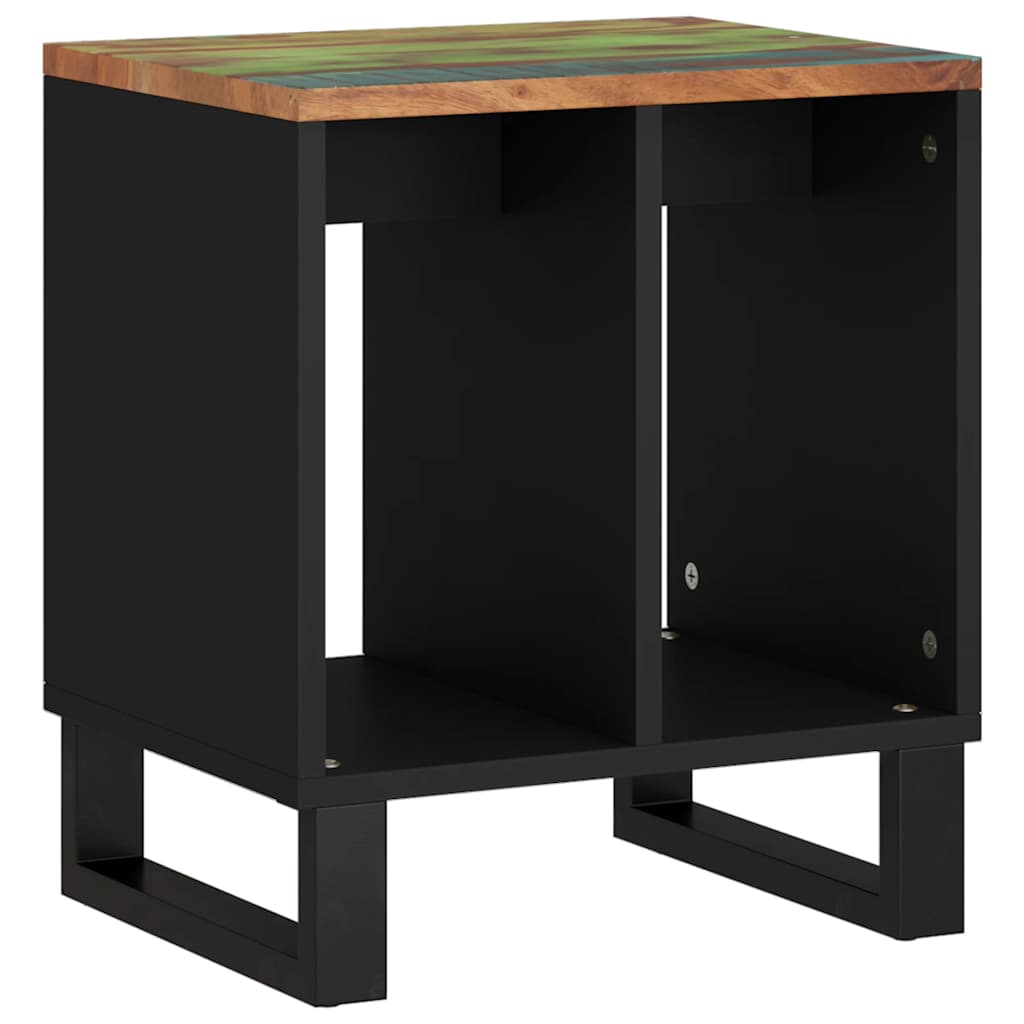 vidaXL Side table 40x31x46 cm solid mango wood and engineered wood