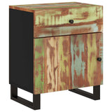 vidaXL Nightstands 50x33x60 cm Solid Mango Wood and Engineered Wood