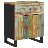 vidaXL Nightstands 50x33x60 cm Solid Mango Wood and Engineered Wood