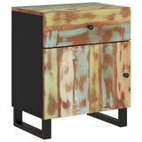 vidaXL Nightstands 50x33x60 cm Solid Mango Wood and Engineered Wood