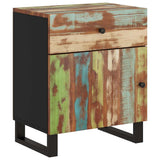 vidaXL Nightstands 50x33x60 cm Solid Mango Wood and Engineered Wood