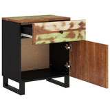 vidaXL Nightstands 50x33x60 cm Solid Mango Wood and Engineered Wood
