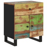 vidaXL Nachtkastjes 50x33x60 cm massief mangohout en bewerkt hout