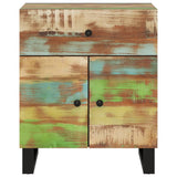 vidaXL Nachtkastjes 50x33x60 cm massief mangohout en bewerkt hout