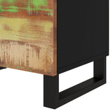 vidaXL Nachtkastjes 50x33x60 cm massief mangohout en bewerkt hout