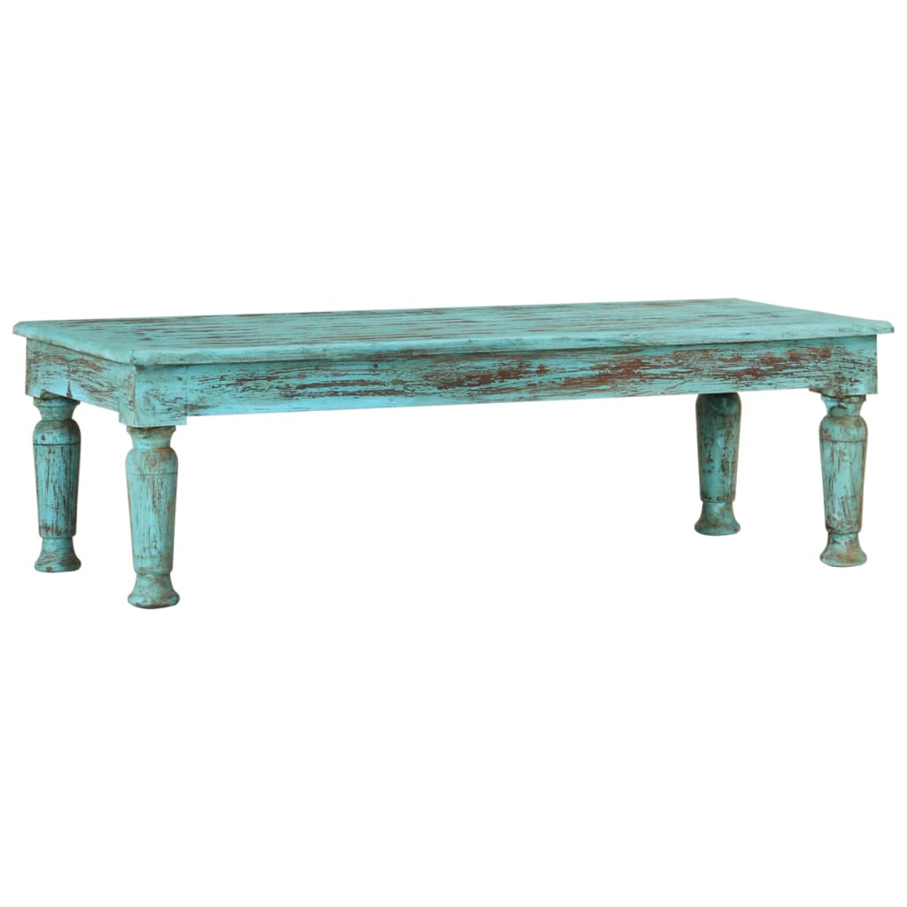 vidaXL Salontafel 110x50x34 cm massief gerecycled hout
