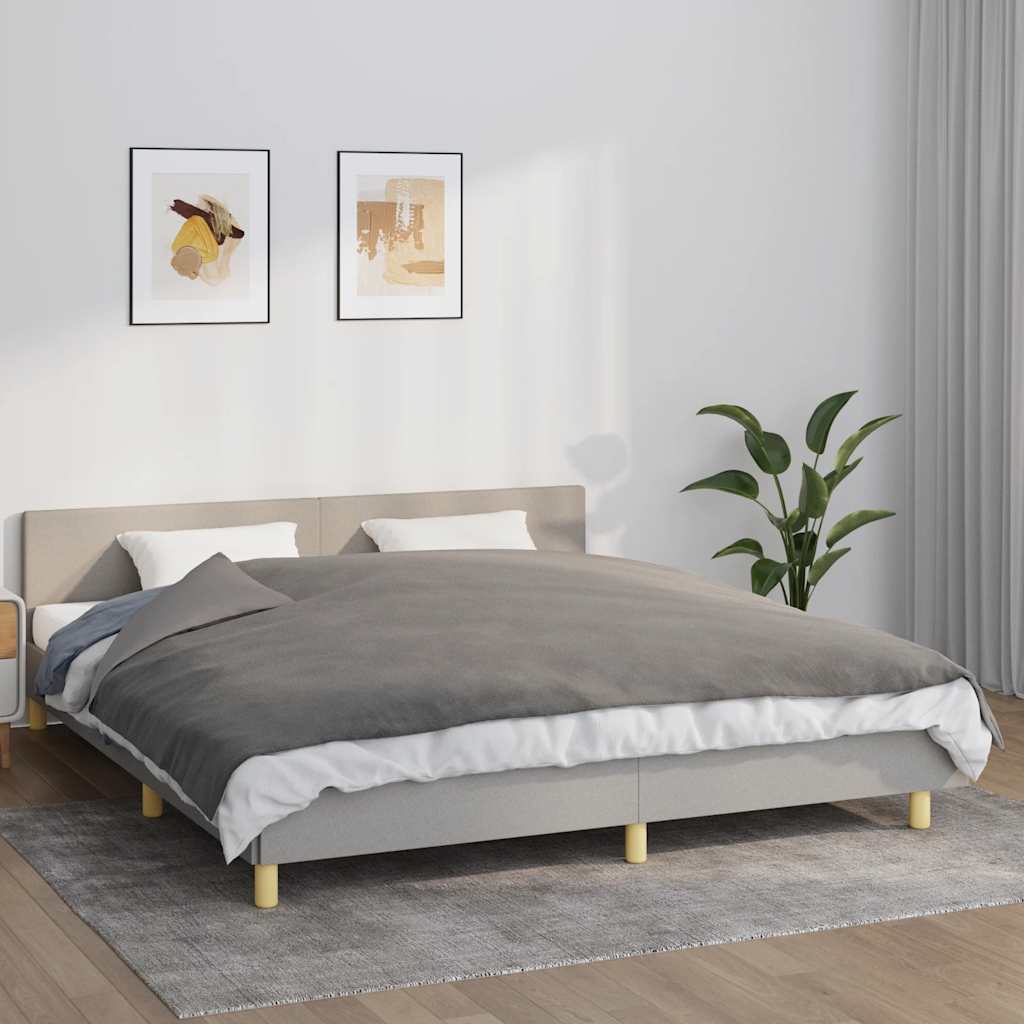 vidaXL Support de rangement avec houes 122x183 cm 5 kg de gris