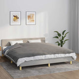vidaXL Support de rangement avec houes 122x183 cm 5 kg de gris