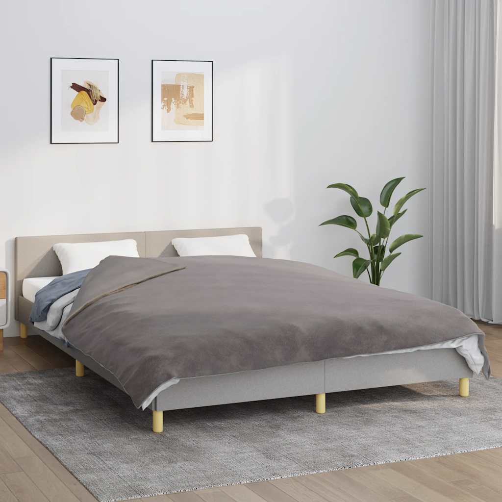 vidaXL Support de rangement avec houes 122x183 cm 5 kg de gris