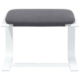 vidaXL Voetenbank 51x41x40 cm stof crèmekleurig
