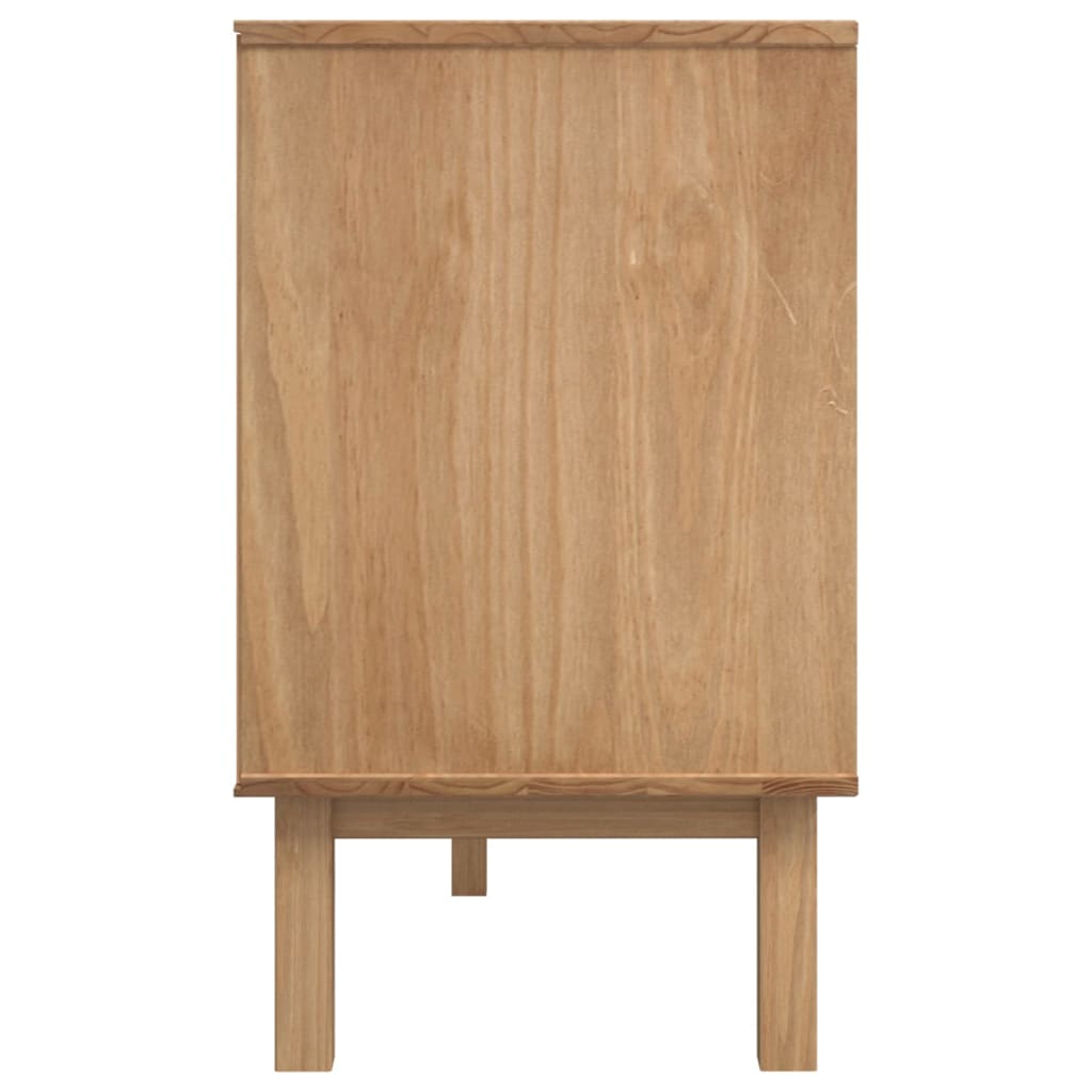 vidaXL Dressoir OTTA 114x43x73,5 cm massief grenenhout
