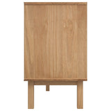 vidaXL Dressoir OTTA 114x43x73,5 cm massief grenenhout