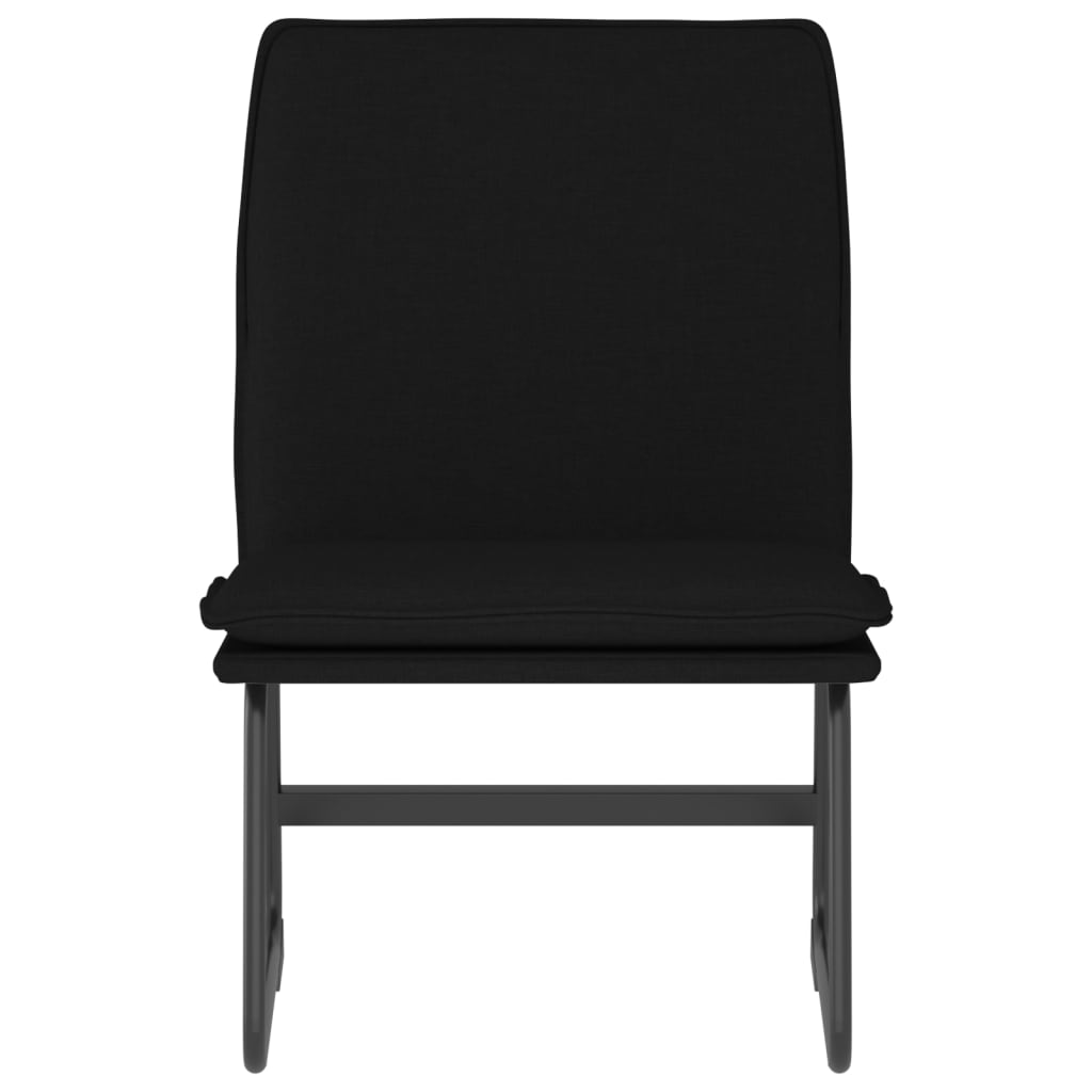 vidaXL Loungestoel 52x75x76 cm stof lichtgrijs