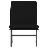 vidaXL Loungestoel 52x75x76 cm stof lichtgrijs