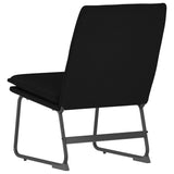 vidaXL Loungestoel 52x75x76 cm stof lichtgrijs