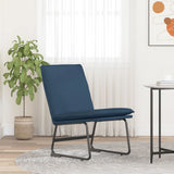vidaXL Loungestoel 52x75x76 cm stof lichtgrijs