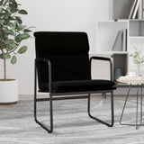 vidaXL Loungestoel 55x64x80 cm stof lichtgrijs
