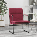 vidaXL Loungestoel 55x64x80 cm stof lichtgrijs