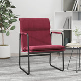 vidaXL Loungestoel 55x64x80 cm stof lichtgrijs