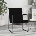 vidaXL Lounge chair 55x64x80 cm faux leather black