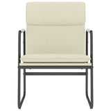 vidaXL Lounge chair 55x64x80 cm faux leather black