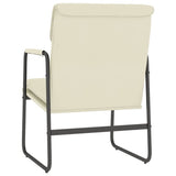 vidaXL Lounge chair 55x64x80 cm faux leather black