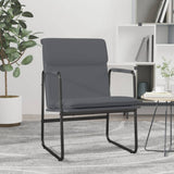 vidaXL Lounge chair 55x64x80 cm faux leather black