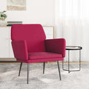 vidaXL Fauteuil 62x79x79 cm fluweel lichtgrijs