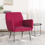 vidaXL Fauteuil 62x79x79 cm fluweel lichtgrijs
