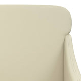 vidaXL Fauteuil 63x76x80 cm kunstleer zwart