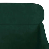 vidaXL Fauteuil 63x76x80 cm fluweel lichtgrijs