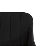 vidaXL Fauteuil 63x76x80 cm fluweel lichtgrijs