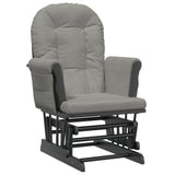 vidaXL Recliner with Footstool Fabric Light Pink
