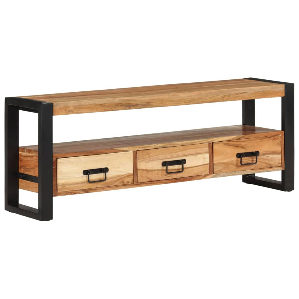 vidaXL Tv-meubel 150x30x45 cm massief mangohout