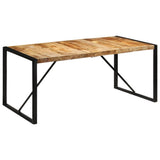 vidaXL Dining Table 180 cm Solid Rough Mango Wood