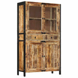 vidaXL Hoge kast 100x40x175 cm massief acaciahout