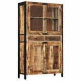 vidaXL Hoge kast 100x40x175 cm massief acaciahout