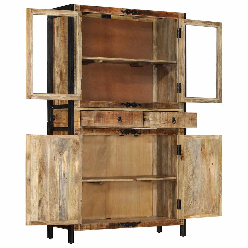 vidaXL Hoge kast 100x40x175 cm massief acaciahout