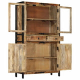 vidaXL Hoge kast 100x40x175 cm massief acaciahout