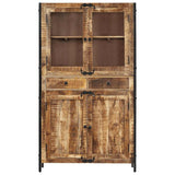 vidaXL Hoge kast 100x40x175 cm massief acaciahout