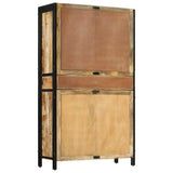 vidaXL Hoge kast 100x40x175 cm massief acaciahout