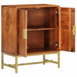 vidaXL Dressoir 60x35x75 cm massief mangohout