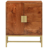 vidaXL Dressoir 60x35x75 cm massief mangohout