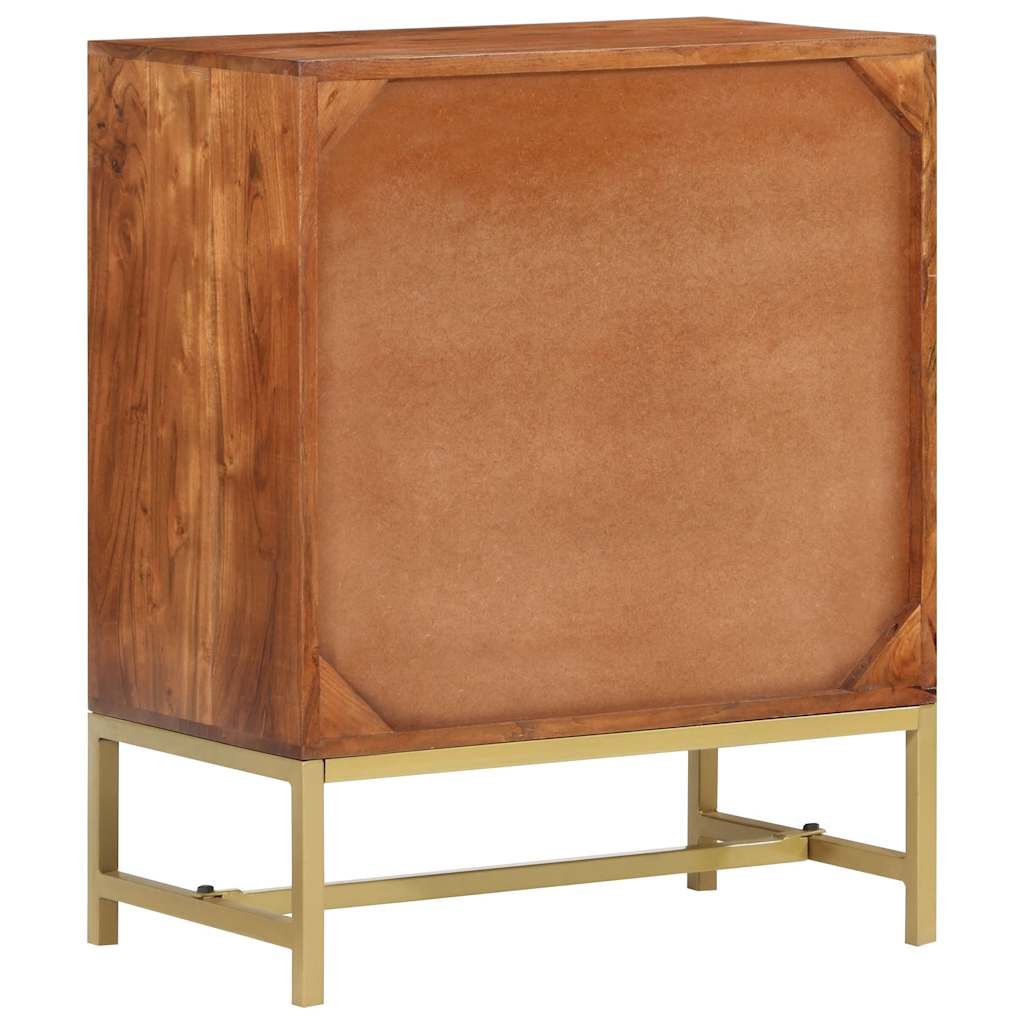 vidaXL Dressoir 60x35x75 cm massief mangohout