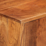 vidaXL Dressoir 60x35x75 cm massief mangohout