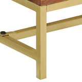 vidaXL Dressoir 60x35x75 cm massief mangohout