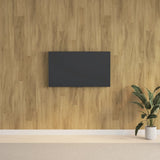 vidaXL Wandpanelen houtlook 4,12 m² PVC bruin